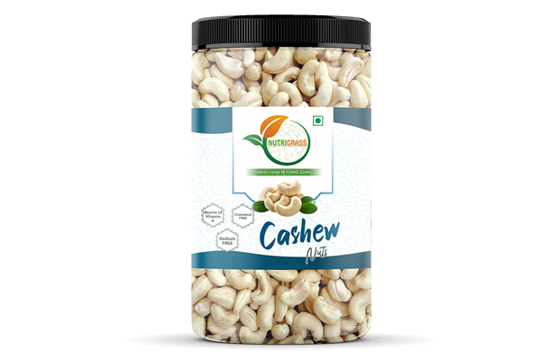 Nutrigrass Cashew Nuts    Plastic Jar   