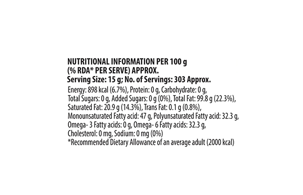 Del Monte Groundnut Oil    Plastic Bottle   