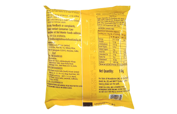 Del Monte Eggless Mayonnaise    Pack   