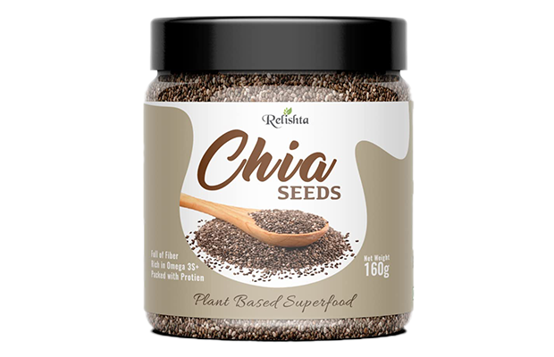 Relishta Chia Seeds   Plastic Jar   