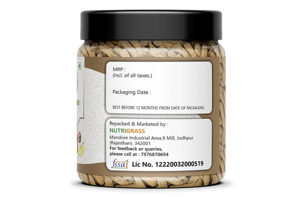 Nutrigrass Mango Slice    Plastic Jar   